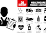 create clean medical vector icons and sets